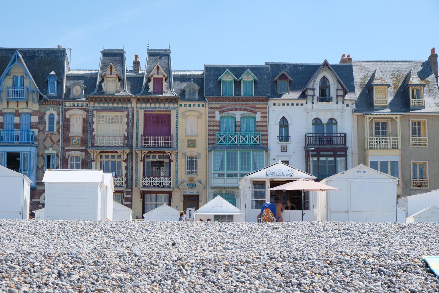 Villa Adele, Bow-Window Vue Mer -Appt 04 Mers-les-Bains Exteriér fotografie